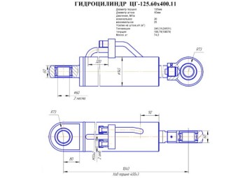 ЦГ-125.60х400.11