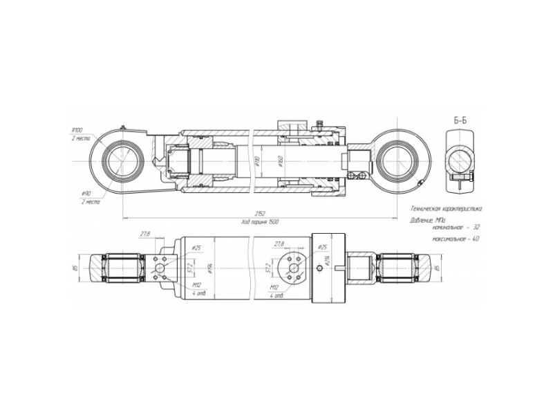 ЦГ-160.110х1500.11