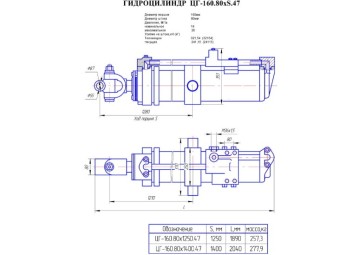 ЦГ-160.80х1250.47