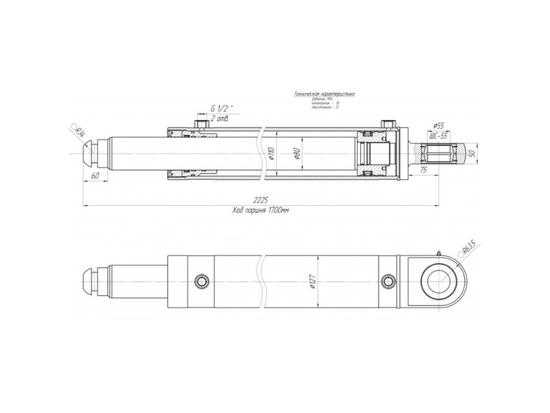 ЦГ-110.80х1700.25