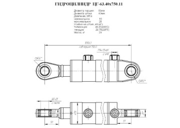 ЦГ-63.40х750.11
